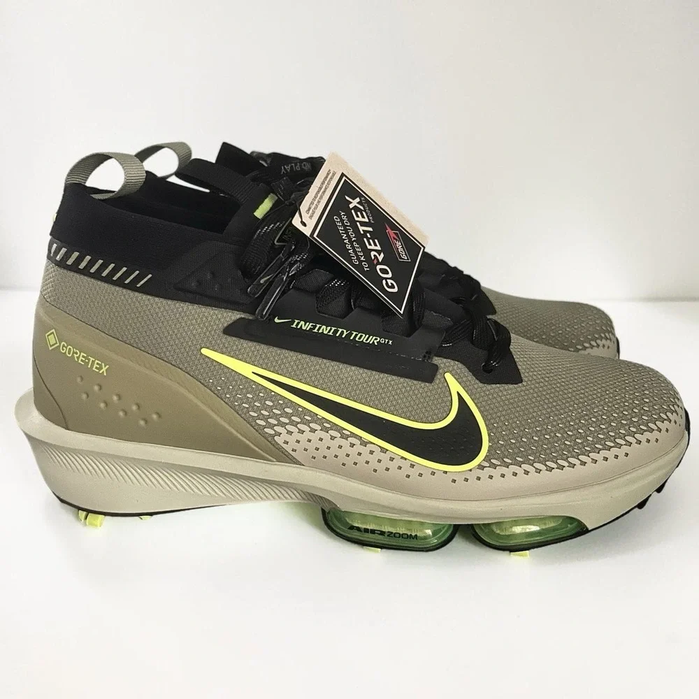 Nike Air Zoom Infinity Tour Next% 2 GTX Golf Shoes Men's 13 Dusty Olive FV4897